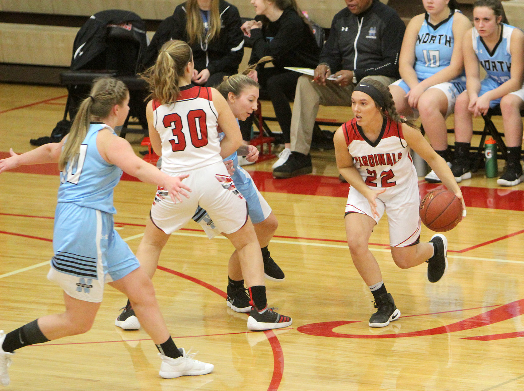 Eau Claire North at Chi-Hi girls basketball 11-27-18